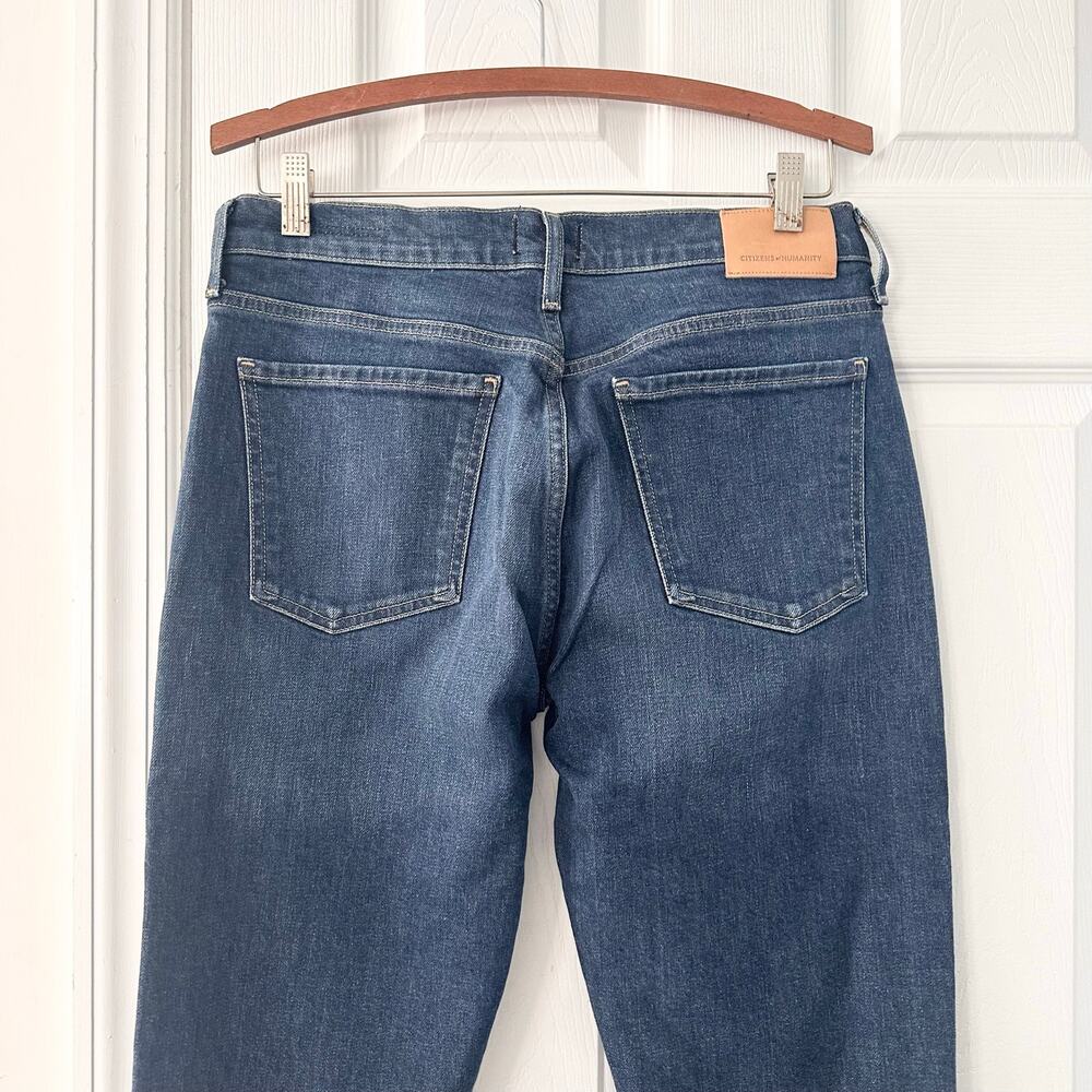 Citizens of Humanity Emerson Dark Wash Slim Fit Boyfriend Ankle Jeans Trinket 28 - Picture 7 of 10
